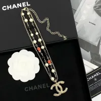 Cheap Chanel Necklaces For Women #1398909 Replica Wholesale [$42.00 USD] [ITEM#1398909] on Replica Chanel Necklaces