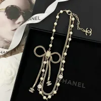Cheap Chanel Necklaces For Women #1398917 Replica Wholesale [$52.00 USD] [ITEM#1398917] on Replica Chanel Necklaces