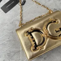 Cheap Dolce &amp; Gabbana D&amp;G AAA Quality Messenger Bags For Women #1398976 Replica Wholesale [$182.00 USD] [ITEM#1398976] on Replica Dolce &amp; Gabbana D&amp;G AAA Quality Messenger Bags