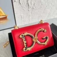Cheap Dolce &amp; Gabbana D&amp;G AAA Quality Messenger Bags For Women #1398977 Replica Wholesale [$182.00 USD] [ITEM#1398977] on Replica Dolce &amp; Gabbana D&amp;G AAA Quality Messenger Bags