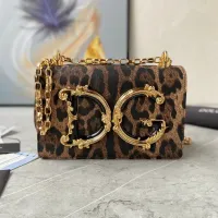 Cheap Dolce &amp; Gabbana D&amp;G AAA Quality Messenger Bags For Women #1398980 Replica Wholesale [$182.00 USD] [ITEM#1398980] on Replica Dolce &amp; Gabbana D&amp;G AAA Quality Messenger Bags