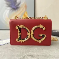 Cheap Dolce &amp; Gabbana D&amp;G AAA Quality Messenger Bags For Women #1398982 Replica Wholesale [$182.00 USD] [ITEM#1398982] on Replica Dolce &amp; Gabbana D&amp;G AAA Quality Messenger Bags