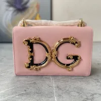 Cheap Dolce &amp; Gabbana D&amp;G AAA Quality Messenger Bags For Women #1398983 Replica Wholesale [$182.00 USD] [ITEM#1398983] on Replica Dolce &amp; Gabbana D&amp;G AAA Quality Messenger Bags