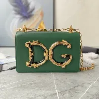 Cheap Dolce &amp; Gabbana D&amp;G AAA Quality Messenger Bags For Women #1398984 Replica Wholesale [$182.00 USD] [ITEM#1398984] on Replica Dolce &amp; Gabbana D&amp;G AAA Quality Messenger Bags