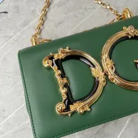 Cheap Dolce &amp; Gabbana D&amp;G AAA Quality Messenger Bags For Women #1398984 Replica Wholesale [$182.00 USD] [ITEM#1398984] on Replica Dolce &amp; Gabbana D&amp;G AAA Quality Messenger Bags