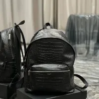 Cheap Yves Saint Laurent YSL AAA Quality Backpacks For Unisex #1399033 Replica Wholesale [$205.00 USD] [ITEM#1399033] on Replica Yves Saint Laurent YSL AAA Quality Backpacks