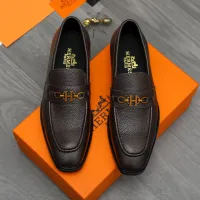 Cheap Hermes Leather Shoes For Men #1399057 Replica Wholesale [$85.00 USD] [ITEM#1399057] on Replica Hermes Leather Shoes