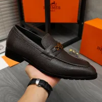 Cheap Hermes Leather Shoes For Men #1399057 Replica Wholesale [$85.00 USD] [ITEM#1399057] on Replica Hermes Leather Shoes