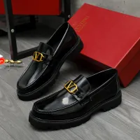 Cheap Valentino Leather Shoes For Men #1399070 Replica Wholesale [$85.00 USD] [ITEM#1399070] on Replica Valentino Leather Shoes