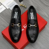 Cheap Salvatore Ferragamo Leather Shoes For Men #1399115 Replica Wholesale [$82.00 USD] [ITEM#1399115] on Replica Salvatore Ferragamo Leather Shoes