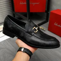 Cheap Salvatore Ferragamo Leather Shoes For Men #1399115 Replica Wholesale [$82.00 USD] [ITEM#1399115] on Replica Salvatore Ferragamo Leather Shoes