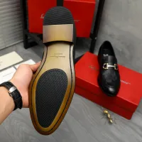 Cheap Salvatore Ferragamo Leather Shoes For Men #1399115 Replica Wholesale [$82.00 USD] [ITEM#1399115] on Replica Salvatore Ferragamo Leather Shoes