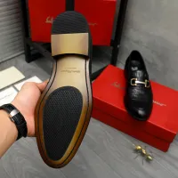 Cheap Salvatore Ferragamo Leather Shoes For Men #1399117 Replica Wholesale [$82.00 USD] [ITEM#1399117] on Replica Salvatore Ferragamo Leather Shoes