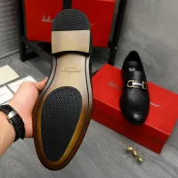 Cheap Salvatore Ferragamo Leather Shoes For Men #1399124 Replica Wholesale [$82.00 USD] [ITEM#1399124] on Replica Salvatore Ferragamo Leather Shoes