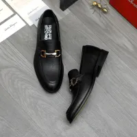 Cheap Salvatore Ferragamo Leather Shoes For Men #1399125 Replica Wholesale [$82.00 USD] [ITEM#1399125] on Replica Salvatore Ferragamo Leather Shoes