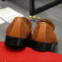 Cheap Salvatore Ferragamo Leather Shoes For Men #1399134 Replica Wholesale [$80.00 USD] [ITEM#1399134] on Replica Salvatore Ferragamo Leather Shoes