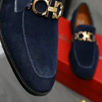 Cheap Salvatore Ferragamo Leather Shoes For Men #1399135 Replica Wholesale [$80.00 USD] [ITEM#1399135] on Replica Salvatore Ferragamo Leather Shoes