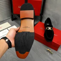 Cheap Salvatore Ferragamo Leather Shoes For Men #1399136 Replica Wholesale [$80.00 USD] [ITEM#1399136] on Replica Salvatore Ferragamo Leather Shoes