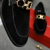 Cheap Salvatore Ferragamo Leather Shoes For Men #1399136 Replica Wholesale [$80.00 USD] [ITEM#1399136] on Replica Salvatore Ferragamo Leather Shoes