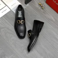 Cheap Salvatore Ferragamo Leather Shoes For Men #1399137 Replica Wholesale [$82.00 USD] [ITEM#1399137] on Replica Salvatore Ferragamo Leather Shoes