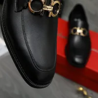 Cheap Salvatore Ferragamo Leather Shoes For Men #1399137 Replica Wholesale [$82.00 USD] [ITEM#1399137] on Replica Salvatore Ferragamo Leather Shoes