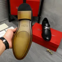 Cheap Salvatore Ferragamo Leather Shoes For Men #1399144 Replica Wholesale [$82.00 USD] [ITEM#1399144] on Replica Salvatore Ferragamo Leather Shoes