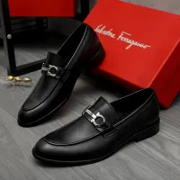 Cheap Salvatore Ferragamo Leather Shoes For Men #1399145 Replica Wholesale [$82.00 USD] [ITEM#1399145] on Replica Salvatore Ferragamo Leather Shoes