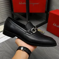 Cheap Salvatore Ferragamo Leather Shoes For Men #1399146 Replica Wholesale [$82.00 USD] [ITEM#1399146] on Replica Salvatore Ferragamo Leather Shoes