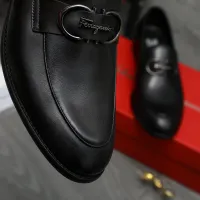 Cheap Salvatore Ferragamo Leather Shoes For Men #1399149 Replica Wholesale [$82.00 USD] [ITEM#1399149] on Replica Salvatore Ferragamo Leather Shoes