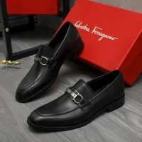 Cheap Salvatore Ferragamo Leather Shoes For Men #1399150 Replica Wholesale [$82.00 USD] [ITEM#1399150] on Replica Salvatore Ferragamo Leather Shoes