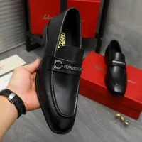 Cheap Salvatore Ferragamo Leather Shoes For Men #1399154 Replica Wholesale [$85.00 USD] [ITEM#1399154] on Replica Salvatore Ferragamo Leather Shoes