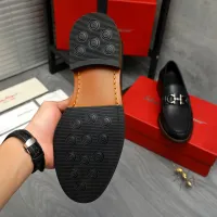 Cheap Salvatore Ferragamo Leather Shoes For Men #1399157 Replica Wholesale [$125.00 USD] [ITEM#1399157] on Replica Salvatore Ferragamo Leather Shoes