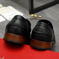 Cheap Salvatore Ferragamo Leather Shoes For Men #1399157 Replica Wholesale [$125.00 USD] [ITEM#1399157] on Replica Salvatore Ferragamo Leather Shoes