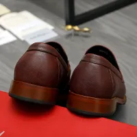 Cheap Salvatore Ferragamo Leather Shoes For Men #1399158 Replica Wholesale [$125.00 USD] [ITEM#1399158] on Replica Salvatore Ferragamo Leather Shoes
