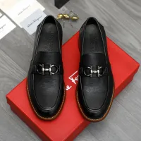 Cheap Salvatore Ferragamo Leather Shoes For Men #1399159 Replica Wholesale [$125.00 USD] [ITEM#1399159] on Replica Salvatore Ferragamo Leather Shoes