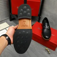 Cheap Salvatore Ferragamo Leather Shoes For Men #1399159 Replica Wholesale [$125.00 USD] [ITEM#1399159] on Replica Salvatore Ferragamo Leather Shoes