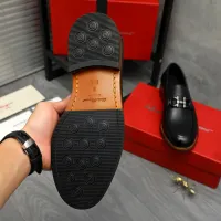 Cheap Salvatore Ferragamo Leather Shoes For Men #1399160 Replica Wholesale [$125.00 USD] [ITEM#1399160] on Replica Salvatore Ferragamo Leather Shoes