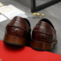 Cheap Salvatore Ferragamo Leather Shoes For Men #1399161 Replica Wholesale [$125.00 USD] [ITEM#1399161] on Replica Salvatore Ferragamo Leather Shoes