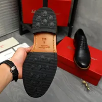 Cheap Salvatore Ferragamo Leather Shoes For Men #1399162 Replica Wholesale [$125.00 USD] [ITEM#1399162] on Replica Salvatore Ferragamo Leather Shoes