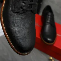 Cheap Salvatore Ferragamo Leather Shoes For Men #1399163 Replica Wholesale [$125.00 USD] [ITEM#1399163] on Replica Salvatore Ferragamo Leather Shoes
