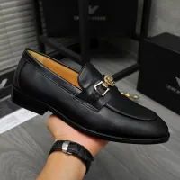 Cheap Armani Leather Shoes For Men #1399173 Replica Wholesale [$85.00 USD] [ITEM#1399173] on Replica Armani Leather Shoes