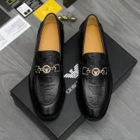 Cheap Armani Leather Shoes For Men #1399176 Replica Wholesale [$85.00 USD] [ITEM#1399176] on Replica Armani Leather Shoes