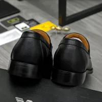 Cheap Armani Leather Shoes For Men #1399176 Replica Wholesale [$85.00 USD] [ITEM#1399176] on Replica Armani Leather Shoes