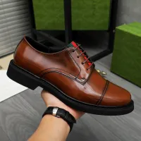 Cheap Gucci Oxfords Shoes For Men #1399226 Replica Wholesale [$100.00 USD] [ITEM#1399226] on Replica Gucci Oxfords Shoes