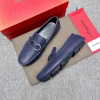 Cheap Salvatore Ferragamo Leather Shoes For Men #1399265 Replica Wholesale [$82.00 USD] [ITEM#1399265] on Replica Salvatore Ferragamo Leather Shoes