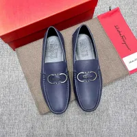 Cheap Salvatore Ferragamo Leather Shoes For Men #1399265 Replica Wholesale [$82.00 USD] [ITEM#1399265] on Replica Salvatore Ferragamo Leather Shoes