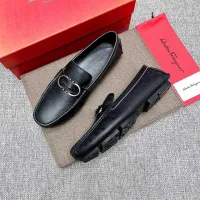 Cheap Salvatore Ferragamo Leather Shoes For Men #1399266 Replica Wholesale [$82.00 USD] [ITEM#1399266] on Replica Salvatore Ferragamo Leather Shoes