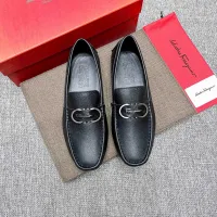 Cheap Salvatore Ferragamo Leather Shoes For Men #1399266 Replica Wholesale [$82.00 USD] [ITEM#1399266] on Replica Salvatore Ferragamo Leather Shoes