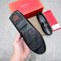 Cheap Salvatore Ferragamo Leather Shoes For Men #1399266 Replica Wholesale [$82.00 USD] [ITEM#1399266] on Replica Salvatore Ferragamo Leather Shoes