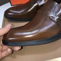 Cheap Hermes Leather Shoes For Men #1399386 Replica Wholesale [$100.00 USD] [ITEM#1399386] on Replica Hermes Leather Shoes